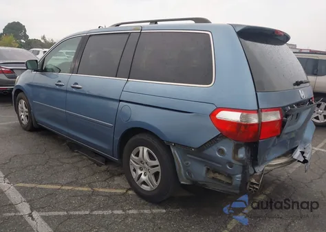 2007 Honda Odyssey Ex-L z USA, uszkodzony, nr VIN 5FNRL38677B046199